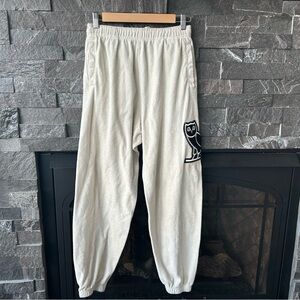 OVO Owl Logo Terry Cloth Joggers
